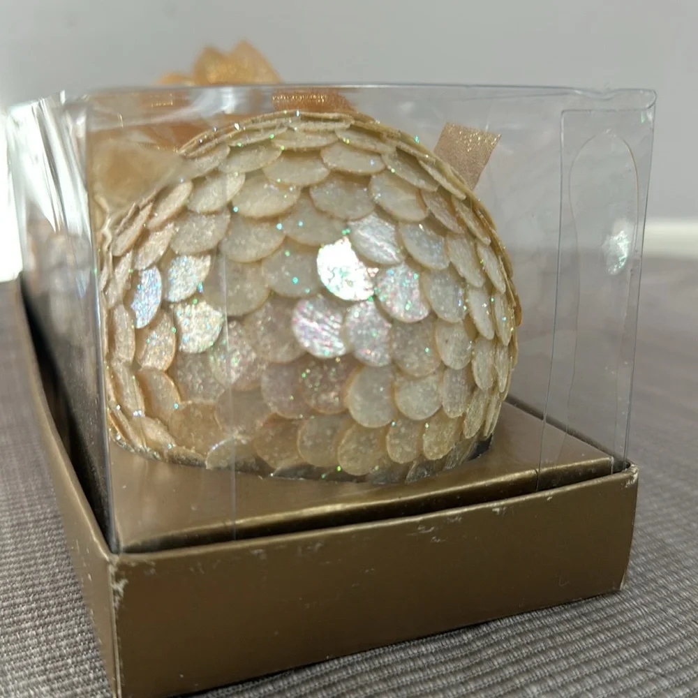 Handcrafted in the Philippines, three ornaments